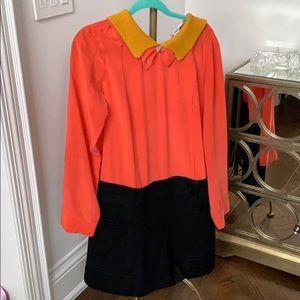 Sonia by Sonia Rykiel silk and wool dress 42